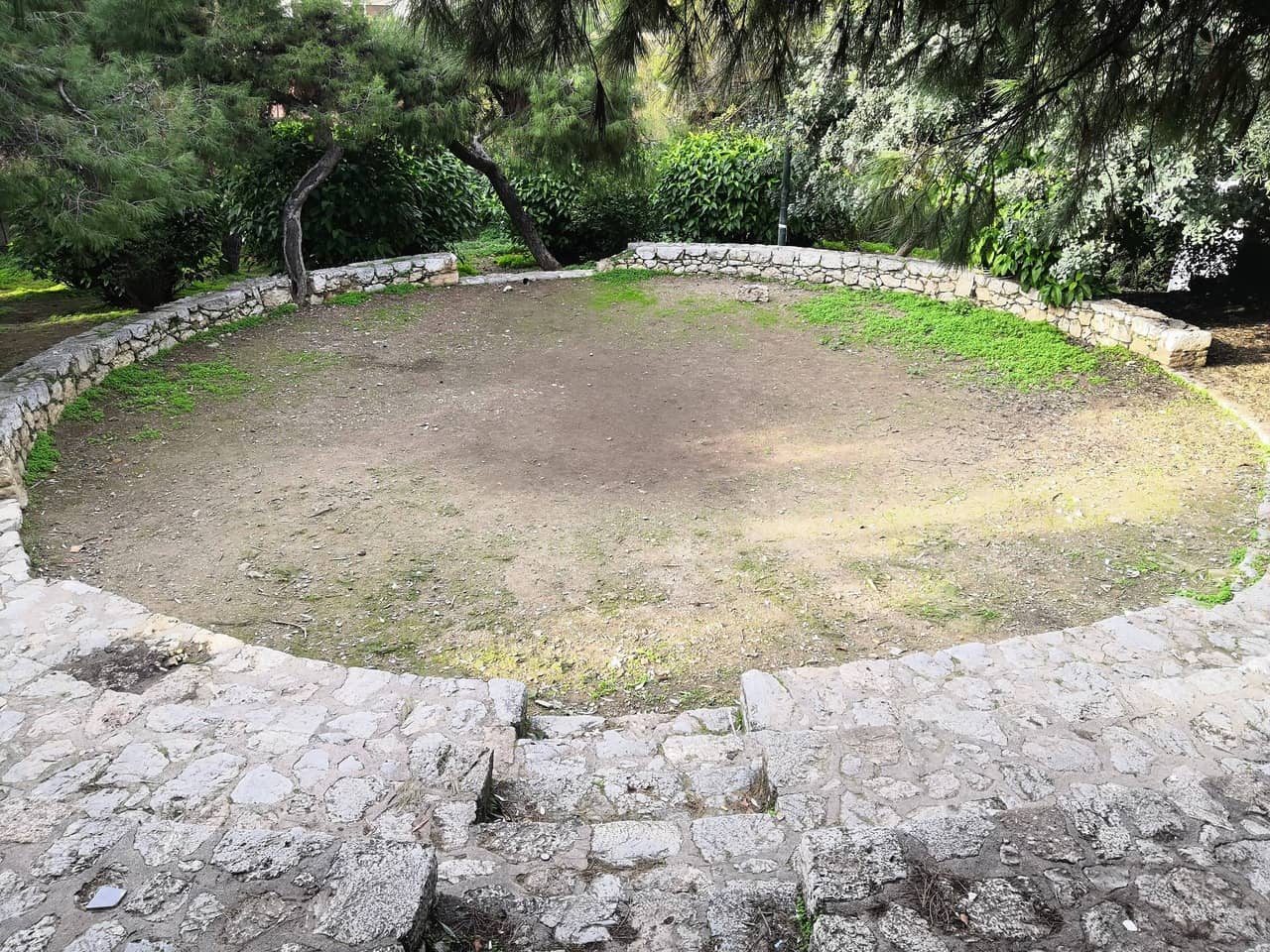 Small stone theater overview